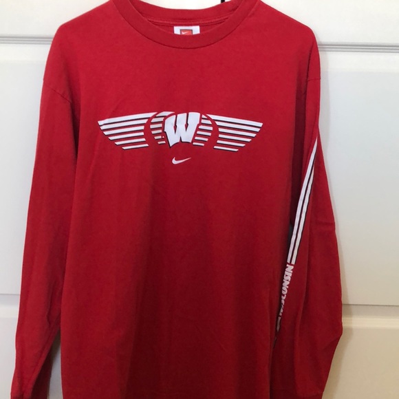 Nike Tops - Wisconsin Madison long sleeve